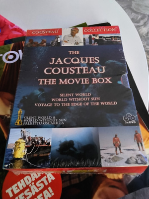 The Jacques Cousteau The movie box