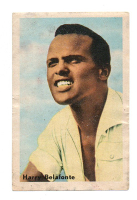 Purkkakuva Hellas Filmitähti-sarja n:o 36 HARRY BELAFONTE