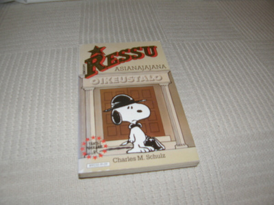 Charles M. Schulz Ressu asianajajana