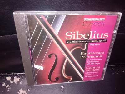 CD Sibelius Viulukonsertto d-molli , op. 47 ( SIS POSTIKULU