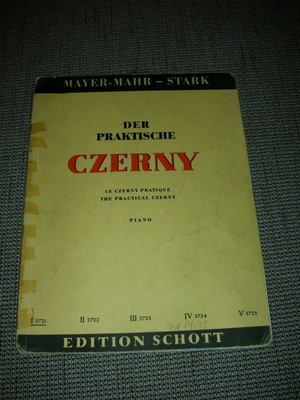 Nuottikirja Der praktische Czerny