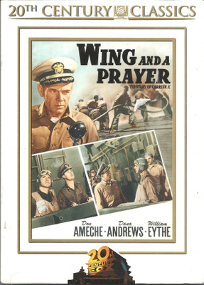 Wing and a Prayer - Kummituslaiva (1944) DVD UUSI