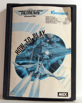 MSX rom rc742 Nemesis Konami