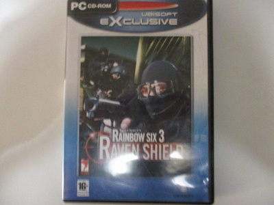 PC CD-ROM RAINBOW SIX 3 RAVEN SHIELD