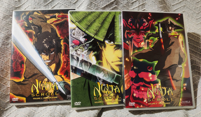 Yoshiaki Kawajiri : NINJA SCROLL ANIME SERIES 1-13 suomi txt