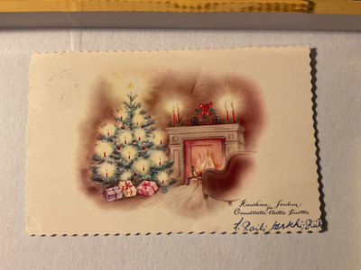 JOULUKORTTI 1956