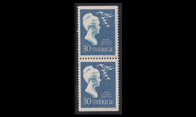 Ruotsi 444DD ** Kirjailija Selma Lagerlöf (1958)