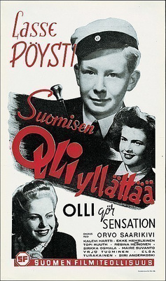 SUOMISEN OLLI YLLÄTTÄÄ (DVD), 1945, pääosassa Lasse Pöysti