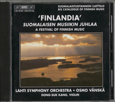 Lahti Symphony Orchestra & Osmo Vänskä • Finlandia CD