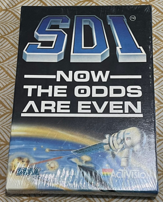 SDI Now The Odds Are Even C64 CIB UUSI
