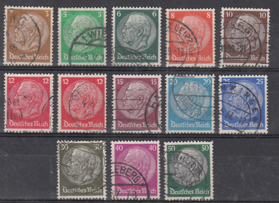 REICH 1932-1936 Hindenburg