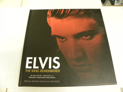 ELVIS PRESLEY:the king remembered 4 dvd+book
