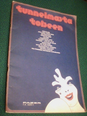 TUNNELMASTA TOISEEN nuottikirja (Fazer) Sis.postikulut