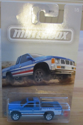 Nissan King Cap Hardbody D21 Pick-Up Blue 2 door 1995 1:64