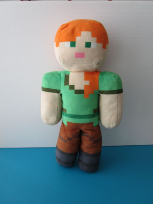 Minecraft pehmo, Alex, 36 cm
