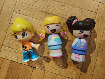 Pin y pon -hahmot