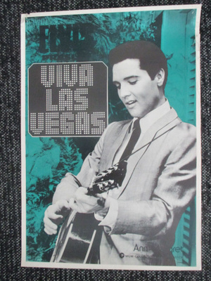 Viva Las Vegas (1963) elokuvajuliste - Elvis Presley RE1978