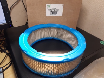 Ilmansuodatin GREENTEK: B&S Vanquard, Twin OHV 16, 18 pystya