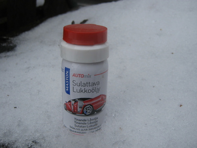 Maston sulattava lukkoöljy