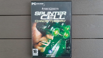 PC DVD: Tom Clancy's Splinter Cell: Chaos Theory peli (2005)
