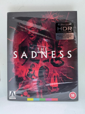 The Sadness Limited Edition 4K UHD Arrow