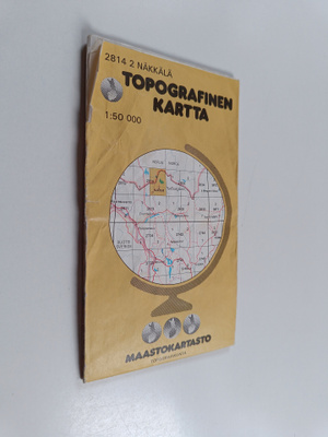 Topografinen kartta 1:50000 : 2814 2 Näkkälä