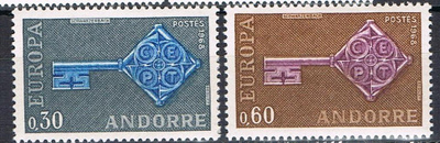 Andorra 1968 - Europa CEPT  ++