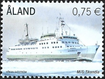 Åland 2010  Matkustajalauttoja   0,75 €  ** LaPe 320