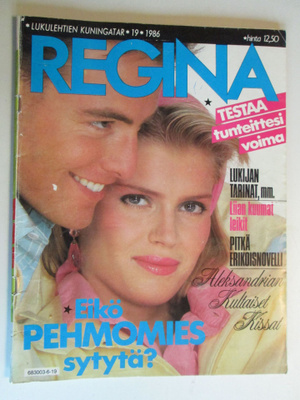 REGINA LEHTI 19 / 1986 SIS.LUETTELO KUVAT 2 JA 3