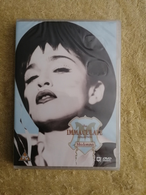 MADONNA - The Immaculate Collection DVD *muoveissa*