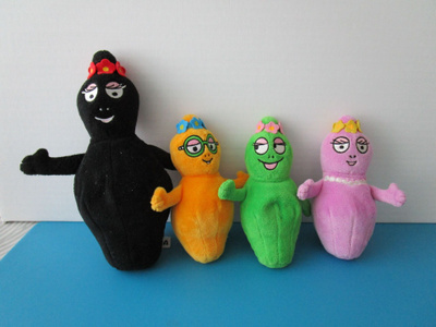 Barbapapa pehmot, 4kpl