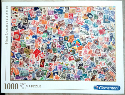 Palapeli postimerkit 1000 palaa