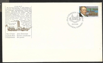 Kanada - John Molton 150v FDC (Mic. 1017)