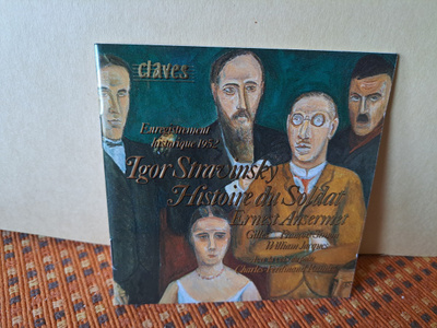 Stravinsky:Histoire du soldat et autres-Anserment-Ramuz CD