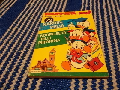 ROOPE-SETÄ - taskulehti no 72 , 8/1985