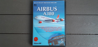 PC CD: Airbus A380 Add-On Flight-Sim Lisäosa