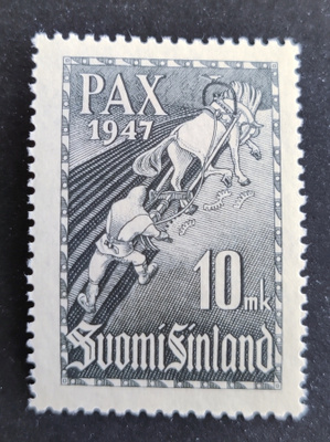 1947 Pariisin rauhansopimus 10mk **