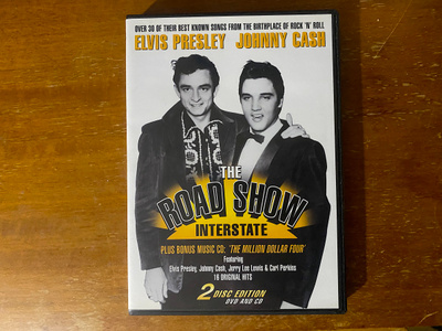 The Road show Interstate Elvis Presley Johnny Cash DVD