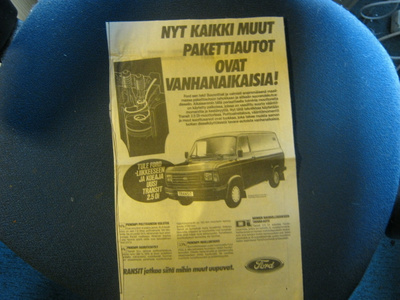 mainos Ford Transit