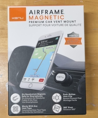 Kenu Airframe magneettinen puhelinteline autoon