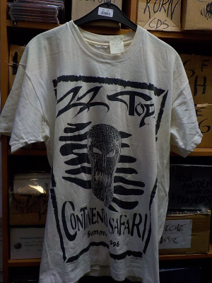 ZZ TOP 1996 RARE KIERTUE T-PAITA KOKO XL