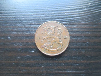 5 penniä 1921