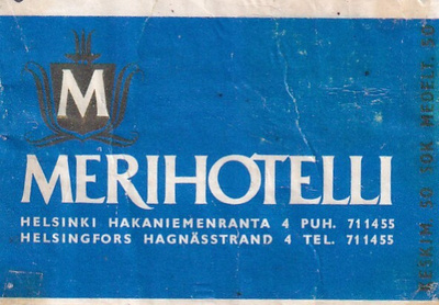 Helsinki, Merihotelli    s26