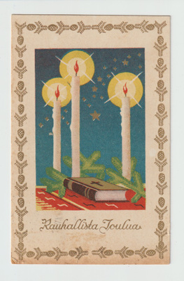 Postikortti, JOULUKORTTI, vanha (92/10)