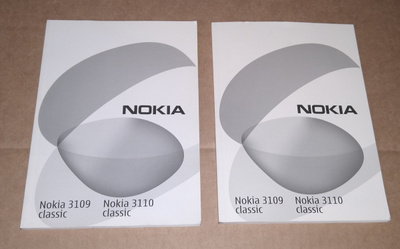 NOKIA 3109 3110 CLASSIC KÄYTTÖOHJEKIRJA SUOMI RUOTSI