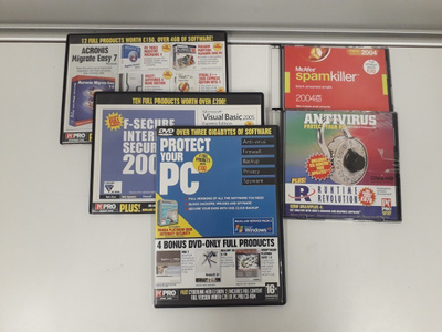 PC Pro 2004, 2005, useita (3dvd,2cd)