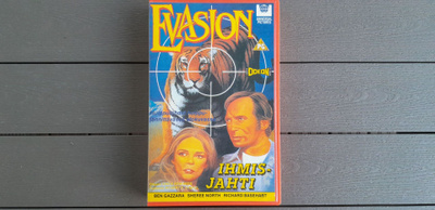 VHS: Ihmisjahti / Maneater (Evasion) (Ben Gazzara FIx 1973)