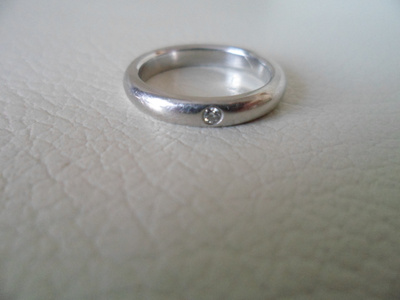 Timanttisormus Tiffany & Co Platina koko 15