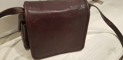 Vintage Toni Leather Shoulder Nahkalaukku / Olkalaukku nahka