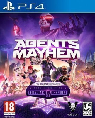 Ps4 Agents Mayhem "Uusi"